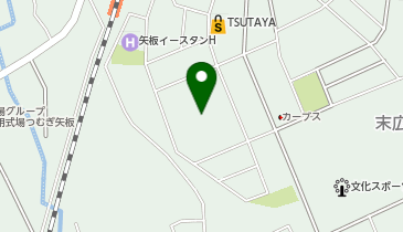 うさちゃんクリーニング ベイシア矢板店(栃木県矢板市)の地図画像