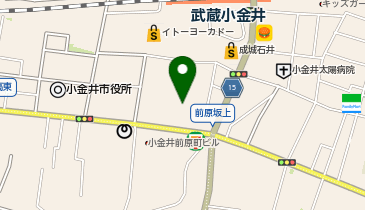 うさちゃんクリーニング SOCOLA武蔵小金井店の地図画像