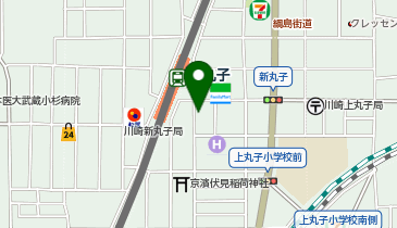 買取専門店こやし屋 新丸子店の地図画像