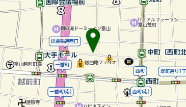 買取専門店こやし屋 総曲輪店の地図画像