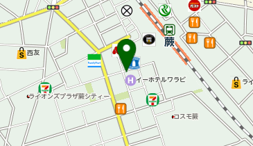 買取専門店こやし屋 わらび店の地図画像