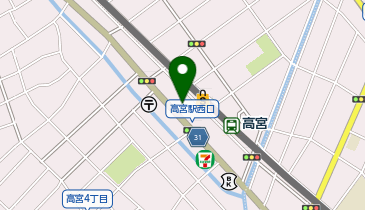 こけし屋 買取専門店 高宮駅前店の地図画像