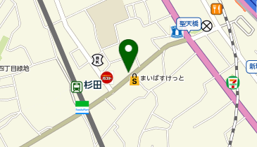 こけし屋 新杉田店の地図画像