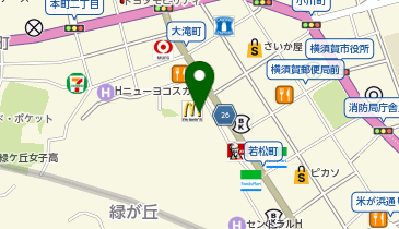 買取専門店こやし屋 横須賀中央三笠店の地図画像