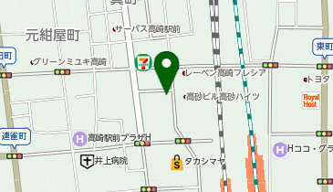 ail(エイル) amie 高崎【アミ】の地図画像