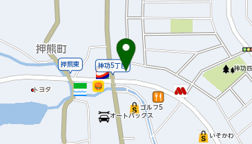 イセヅドライ 押熊店の地図画像