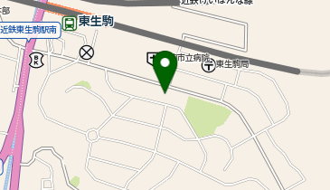 イセヅドライ 東生駒店の地図画像