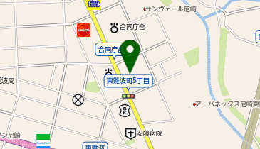 イセヅドライ 万代東難波店の地図画像