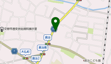 イセヅトライ 万代倉治店の地図画像