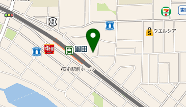 イセヅドライ 園田店の地図画像
