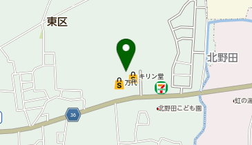 イセヅドライ 万代北野田店の地図画像