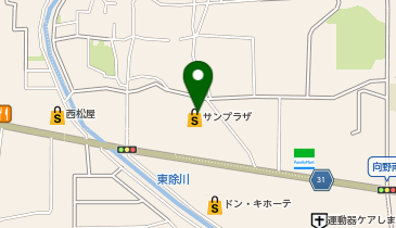 イセヅドライ サンプラザ埴生店の地図画像