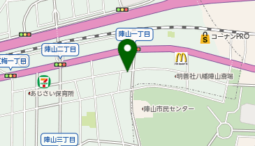 サンキュードラッグ サンキュー薬局 陣山店の地図画像