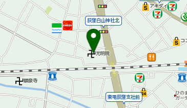 サン・ライフ 光明院の地図画像