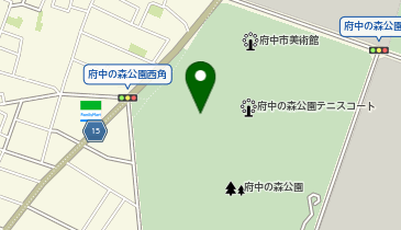 サン・ライフ 府中の森 市民聖苑の地図画像