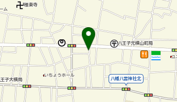 サン・ライフ 八王子元横山ファミリーホールの地図画像