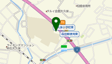 キングファミリー 明石大久保店の地図画像