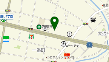 公益財団法人産業雇用安定センター 栃木県事務所の地図画像