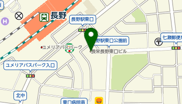 公益財団法人産業雇用安定センター 長野県事務所の地図画像