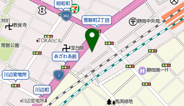 公益財団法人産業雇用安定センター 静岡県事務所の地図画像