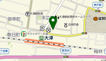 公益財団法人産業雇用安定センター 滋賀県事務所の地図画像