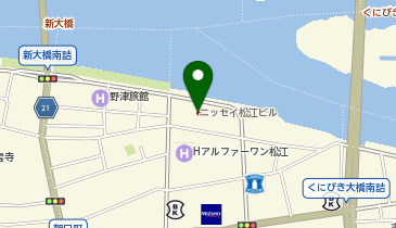 公益財団法人産業雇用安定センター 島根県事務所の地図画像