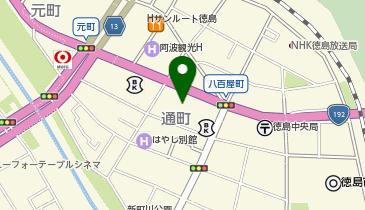 公益財団法人産業雇用安定センター 徳島県事務所の地図画像