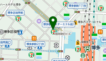 公益財団法人産業雇用安定センター 福岡県事務所の地図画像