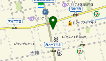 公益財団法人産業雇用安定センター 佐賀県事務所の地図画像