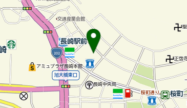 公益財団法人産業雇用安定センター 長崎県事務所の地図画像