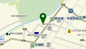 公益財団法人産業雇用安定センター 熊本県事務所の地図画像