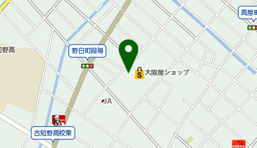 大阪屋ショップ 江南店の地図画像