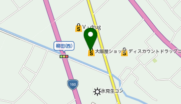 大阪屋ショップ 氷見店の地図画像