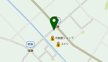 大阪屋ショップ 宇奈月店の地図画像