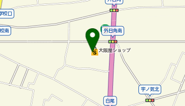大阪屋ショップ かほく店の地図画像