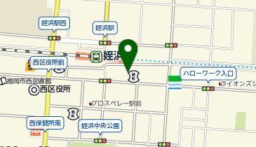 mod's hair 福岡姪浜店の地図画像