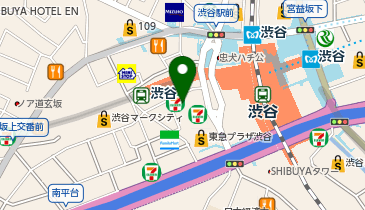 三菱UFJモルガン・スタンレー証券 渋谷支店の地図画像