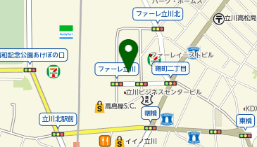 三菱UFJモルガン・スタンレー証券 立川支店の地図画像