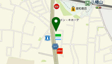 釣具のキャスティング 八幡山店の地図画像