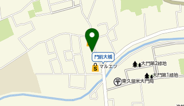OHTA GROUP オータ東久留米店の地図画像