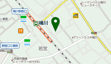 OHTA GROUP オータ桶川駅前店の地図画像