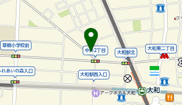 Lsurii 神奈川大和店の地図画像