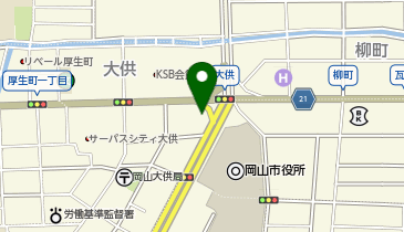 T-LIFEパートナーズ株式会社 岡山支店の地図画像