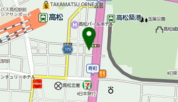 T-LIFEパートナーズ株式会社 高松支店の地図画像