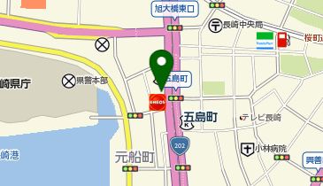 T-LIFEパートナーズ株式会社 長崎支店の地図画像