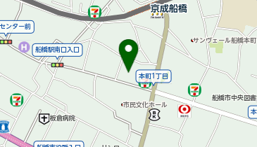 T-LIFEパートナーズ株式会社 船橋支店の地図画像