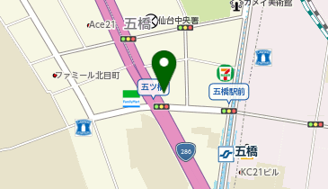 T-LIFEパートナーズ株式会社 仙台支店の地図画像