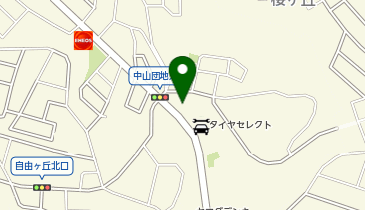 株式会社コナカ フタタ 中山店の地図画像