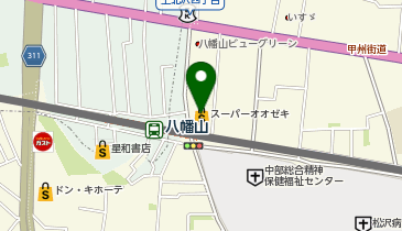 Ozeki オオゼキ 八幡山店の地図画像