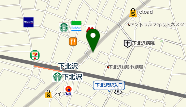 Ozeki オオゼキ 下北沢店の地図画像